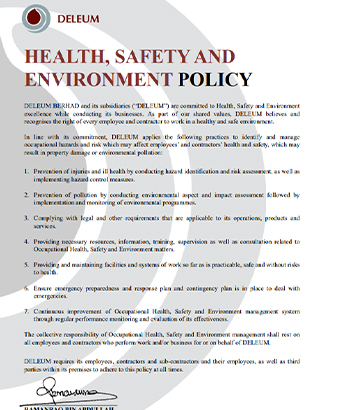 All HSE Policy 6